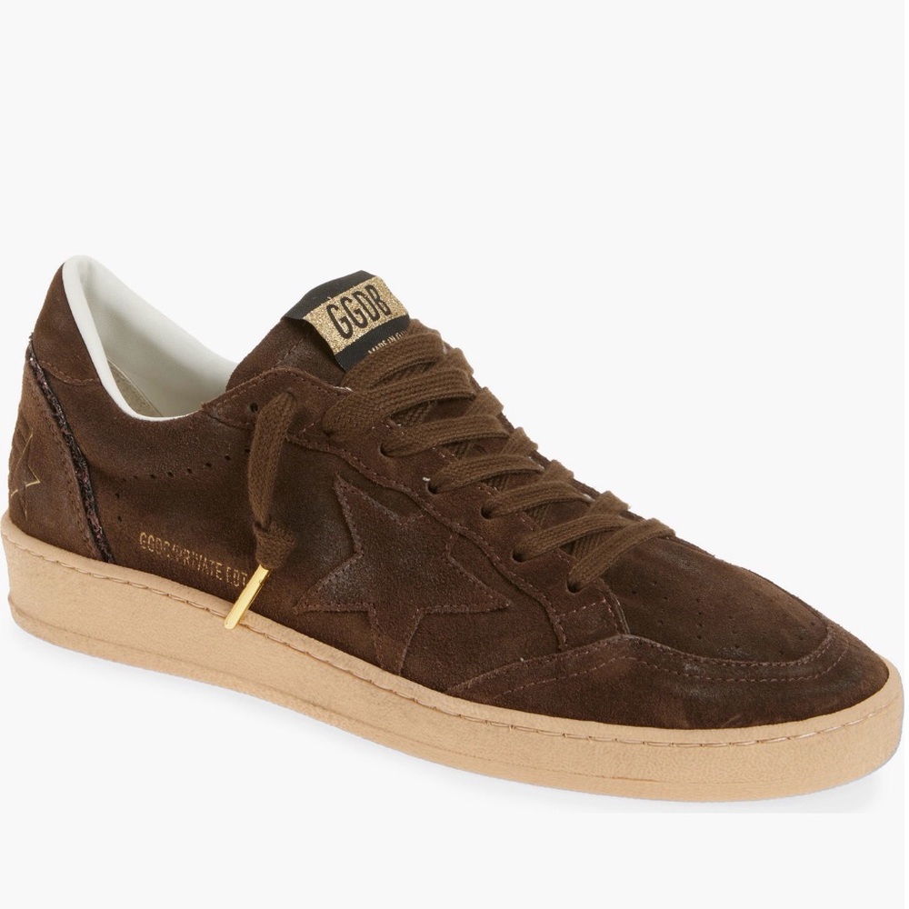 Golden Goose Ball star sneaker mustang (brown suede) 38